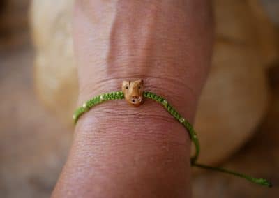 Armband Wichtel aus Baumperle