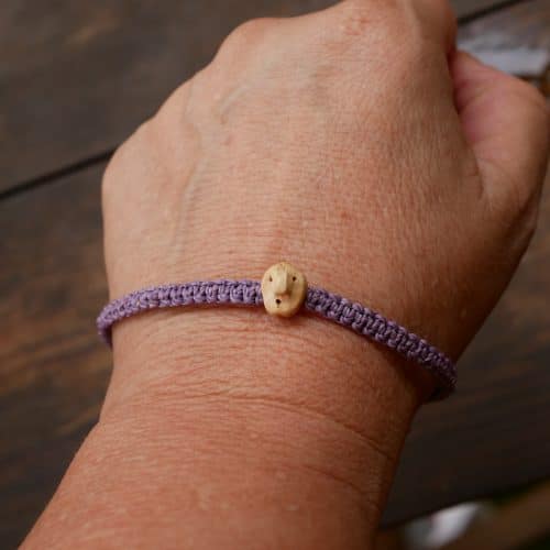 Armband Wichtel aus Baumperle