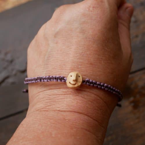 Armband Wichtel aus Baumperle