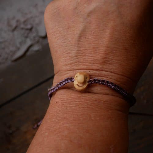 Armband Wichtel aus Baumperle