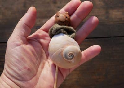 Schnecke Zwuckel mit Baumperle