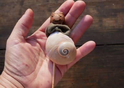 Schnecke Zwuckel mit Baumperle