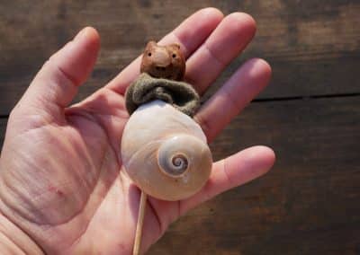 Schnecke Zwuckel mit Baumperle