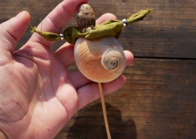 Schnecke Zwuckel mit Baumperle