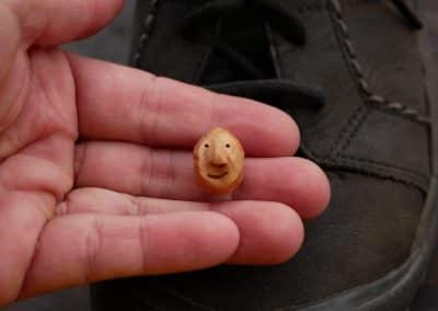 Schuhwichtel aus Baumperle