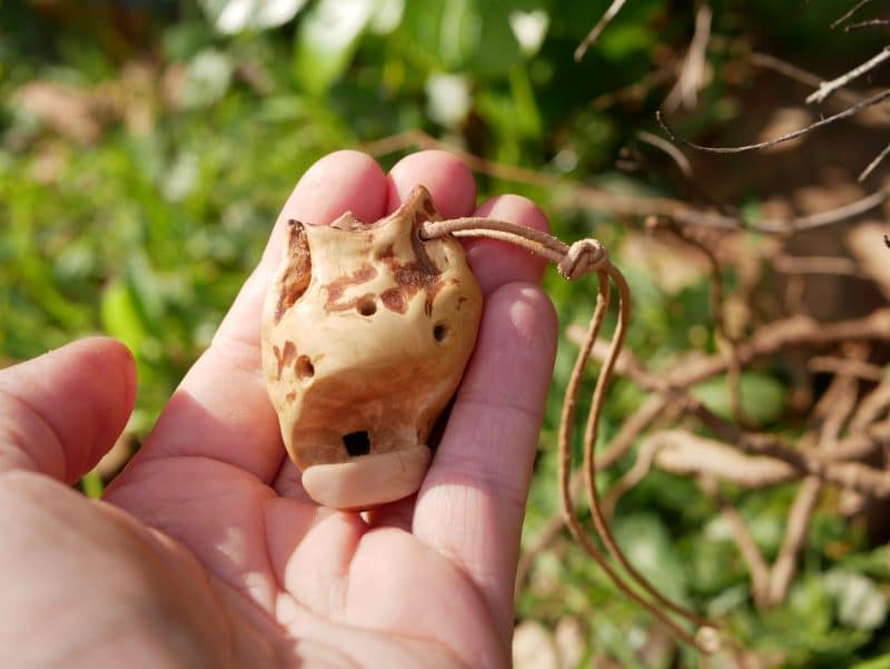 Ocarina aus Baumperle