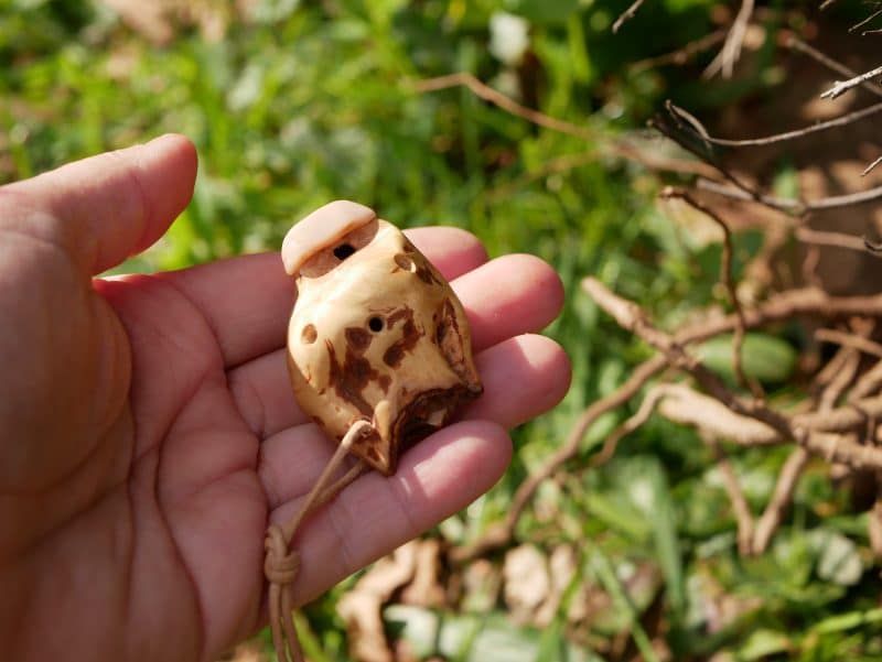 Ocarina aus Baumperle