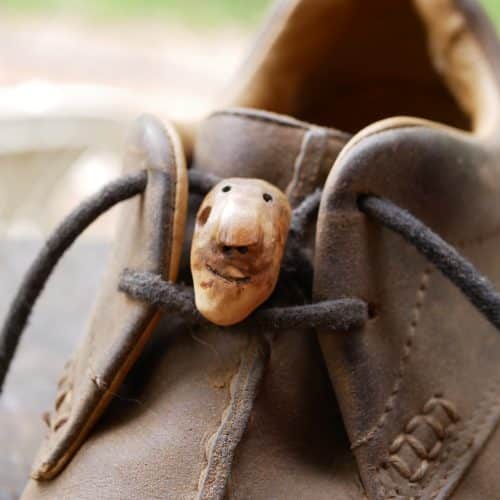 Schuhwichtel aus Baumperle