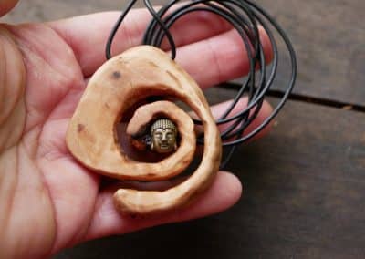 Spirale aus Baumperle
