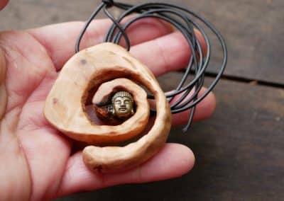 Spirale aus Baumperle