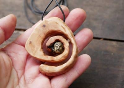 Spirale aus Baumperle
