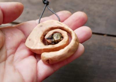 Spirale aus Baumperle