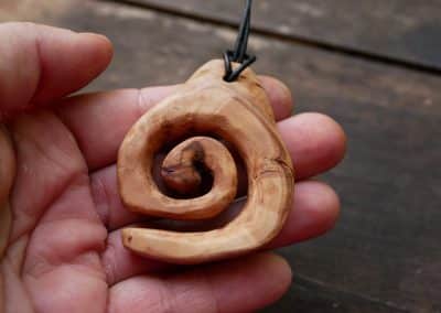 Spirale aus Baumperle
