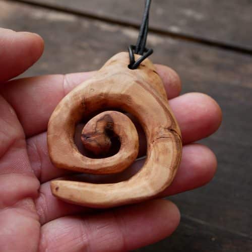 Spirale aus Baumperle