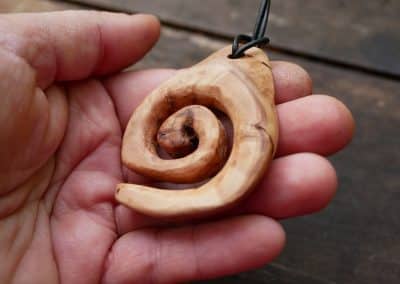 Spirale aus Baumperle