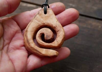Spirale aus Baumperle