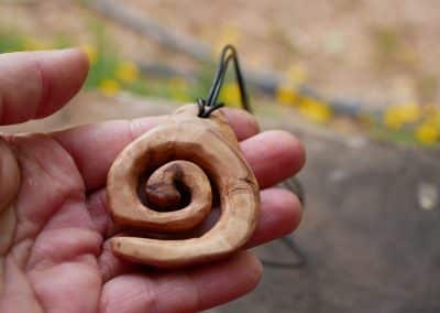 Spirale aus Baumperle