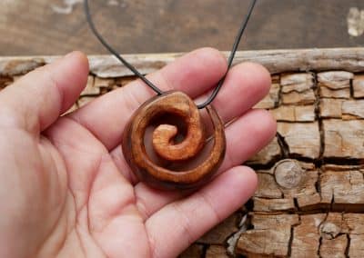 Spirale aus Baumperle