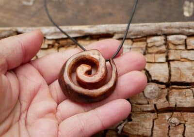 Spirale aus Baumperle