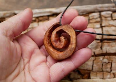 Spirale aus Baumperle