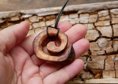 Spirale aus Baumperle
