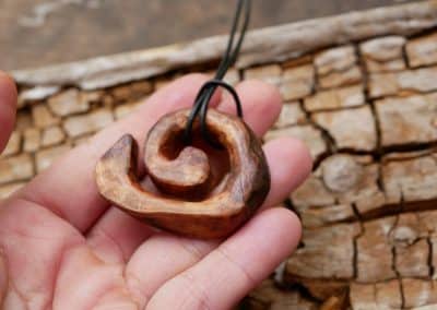 Spirale aus Baumperle
