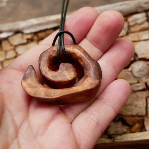Spirale aus Baumperle