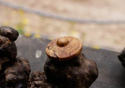 Handschmeichler Ufo aus Baumperle