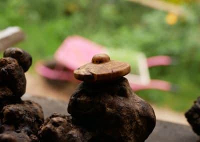 Handschmeichler Ufo aus Baumperle