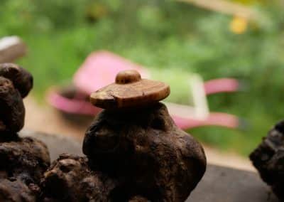 Handschmeichler Ufo aus Baumperle