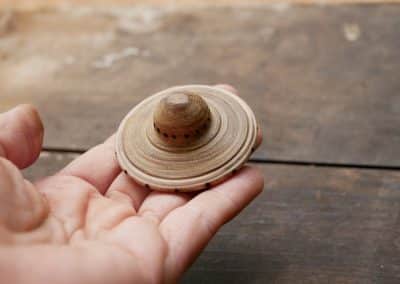 Handschmeichler Ufo aus Baumperle