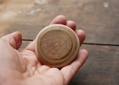 Handschmeichler Ufo aus Baumperle