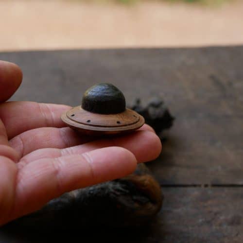 Ufo mit Treibholz