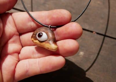 Auge in Baumperle