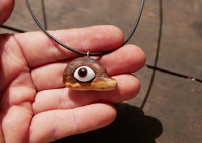 Auge in Baumperle