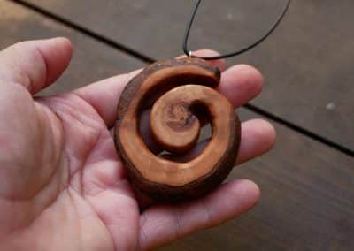 Spirale aus Baumperle