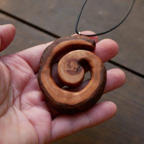 Spirale aus Baumperle