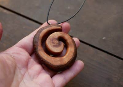 Spirale aus Baumperle