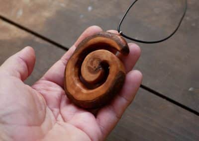 Spirale aus Baumperle