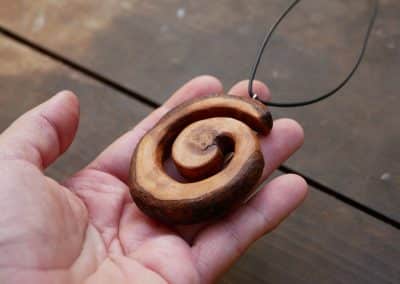 Spirale aus Baumperle
