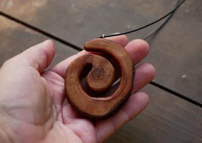 Spirale aus Baumperle