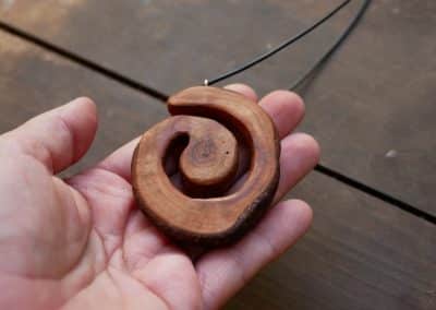Spirale aus Baumperle