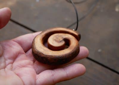 Spirale aus Baumperle