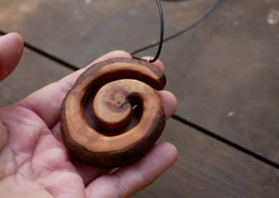 Spirale aus Baumperle