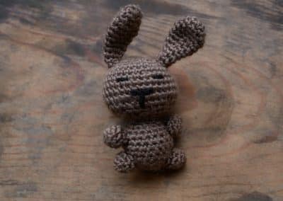 Hase gehäkelt