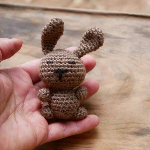 Hase gehäkelt