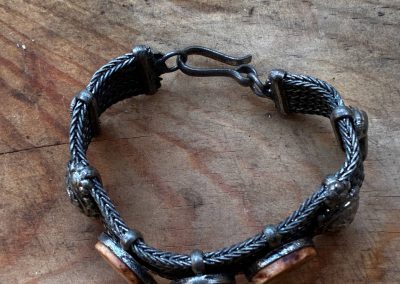 Armband Vintage mit Baumperlen
