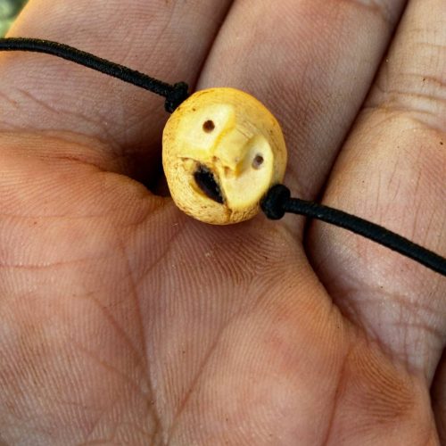 Wichtel Gummiband aus Baumperle