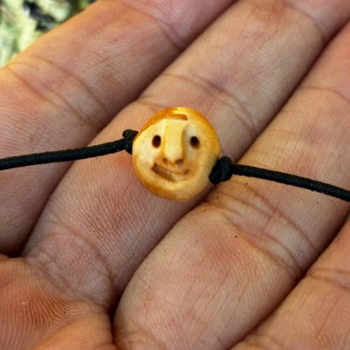 Wichtel Gummiband aus Baumperle