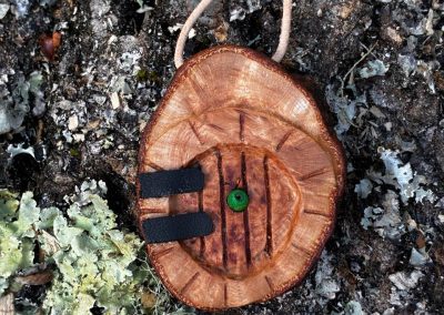 Hobbit Tür aus Baumperle